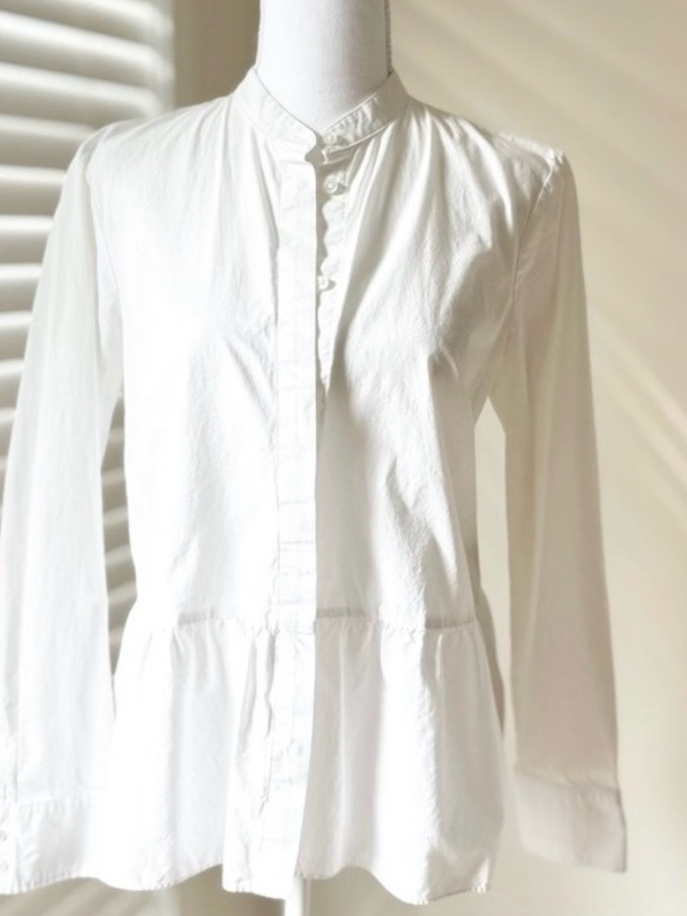 J. Crew White Button Down Shirt